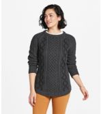 Women's Signature Cotton Fisherman Tunic Sweater, Rope