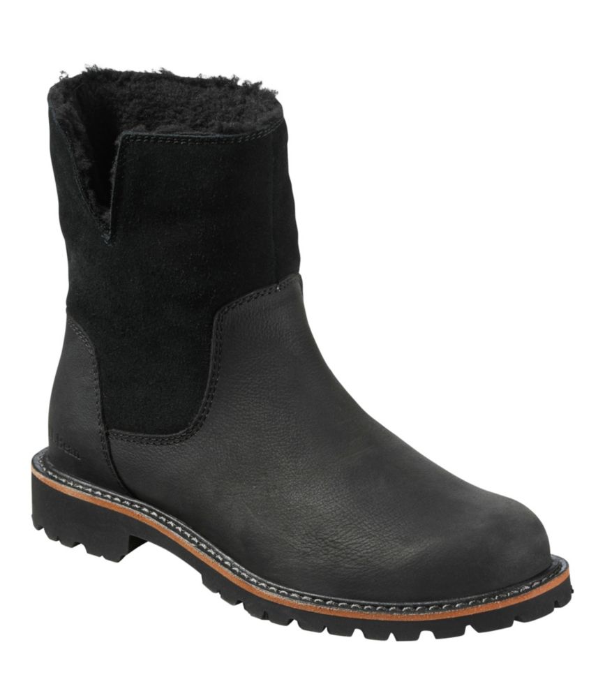Women's Rugged Cozy Boots, Mid Side-Zip, , small image number 6