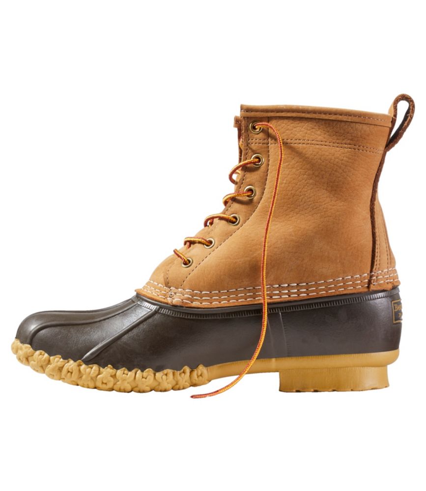 Men's Bean Boots, 8" Fleece-Lined Insulated