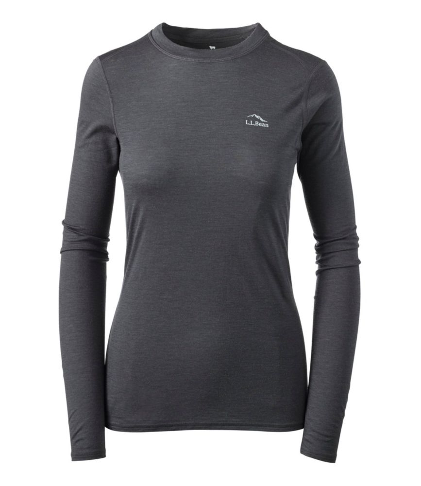 Women's Cresta Ultralight 150 Crew Top, Alloy Gray, small image number 1