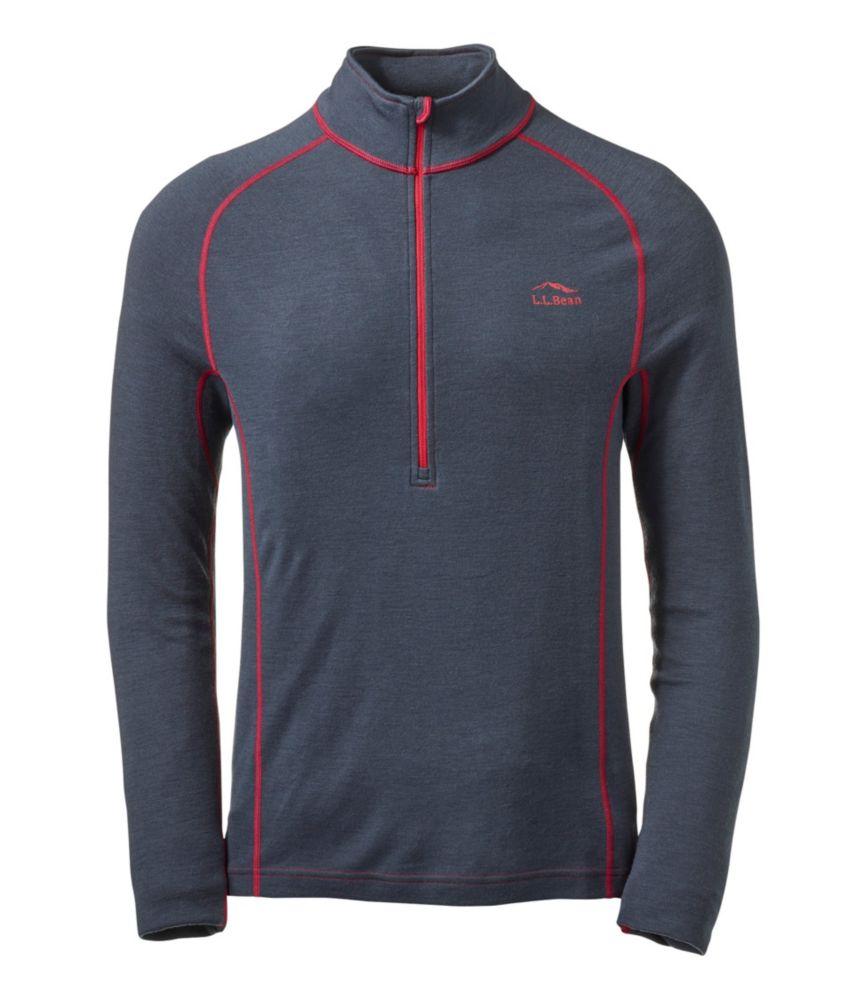 Men's Cresta Midweight 250 Quarter-Zip Top, Carbon Navy, small image number 1