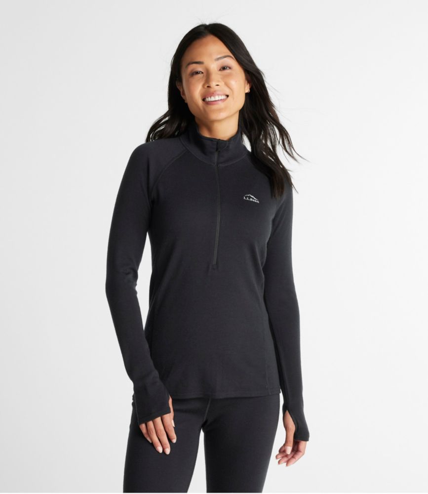 Women's Cresta Midweight 250 T-Zip Top, Carbon Navy, small image number 2