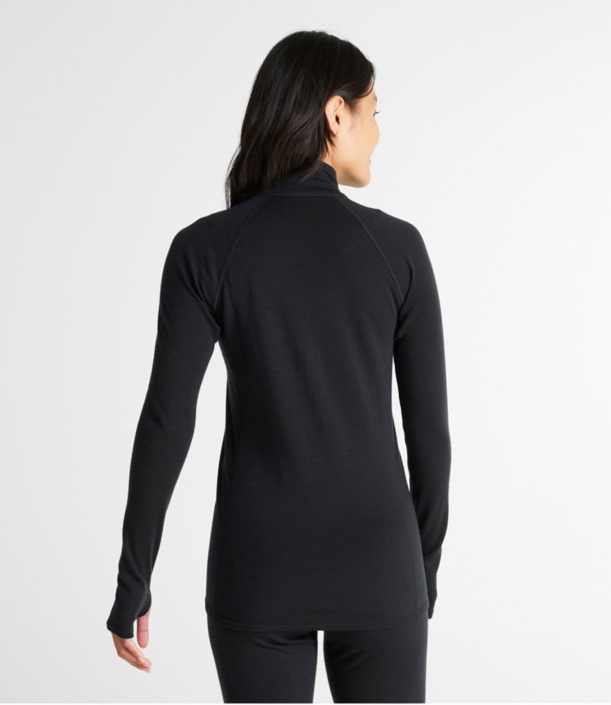 Women's Cresta Midweight 250 T-Zip Top, Graphite Heather, small image number 3