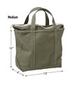 Boat and Tote Bag, Zip-Top Single-Tone , , small image number 2