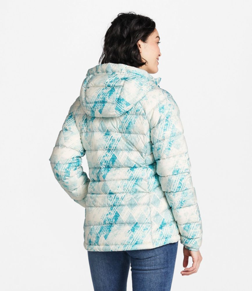 Women's Ultralight 850 Down Hooded Jacket, Print | Women's at L.L.Bean