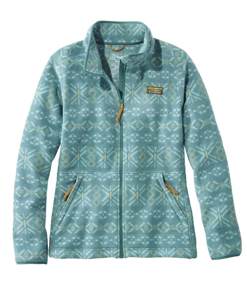 Women's Mountain Classic Fleece Jacket, Print Fleece Jackets at L.L.Bean