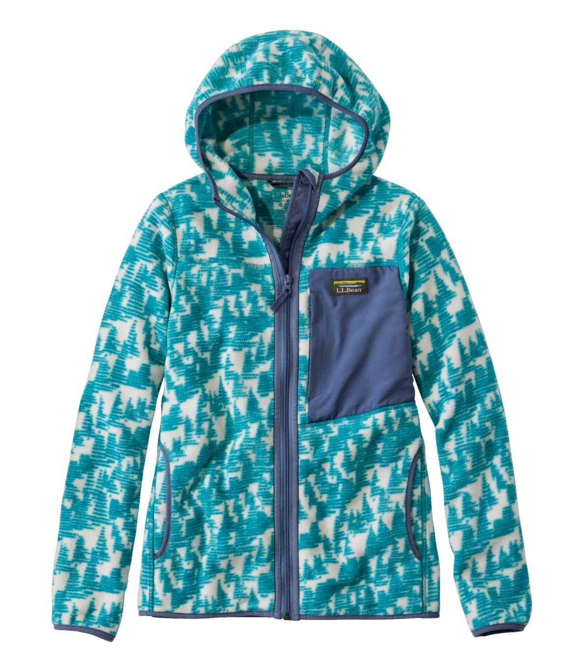 Women's Mountain Classic Fleece Hoodie, Print