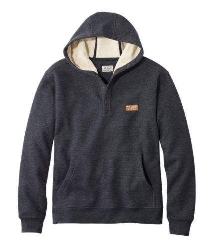 Men's Katahdin Iron Works Bonded Waffle Fleece, Hooded Sweatshirt