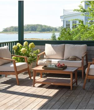 Eucalyptus 4-Piece Patio Set