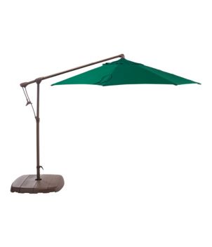 Sunbrella Market Cantilever 10' Octagon Umbrella with Stand Set