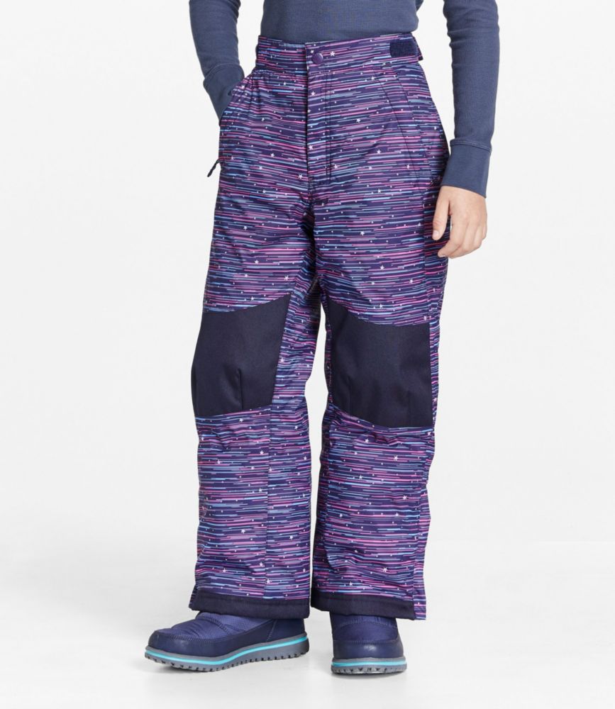 Kids' Cold Buster Pants, Print, Deepest Blue Stars and Stripes, small image number 2