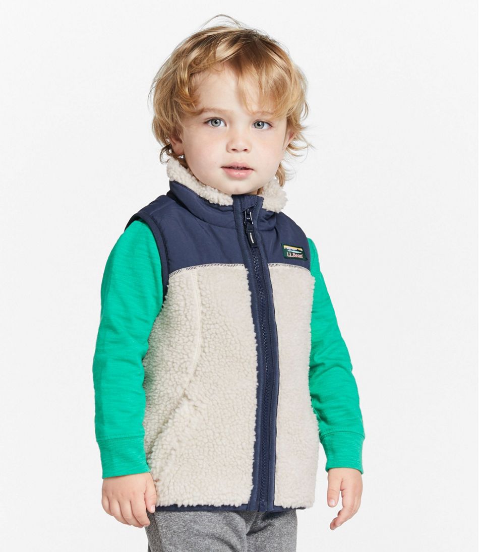 Pygmalion vaccinatie donderdag Infant's and Toddlers' Sherpa Fleece Vest | Toddler & Baby at L.L.Bean