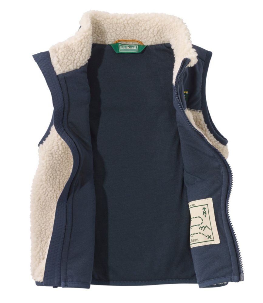 Infants'and Toddlers' Sherpa Fleece Vest Toddler & Baby at L.L.Bean
