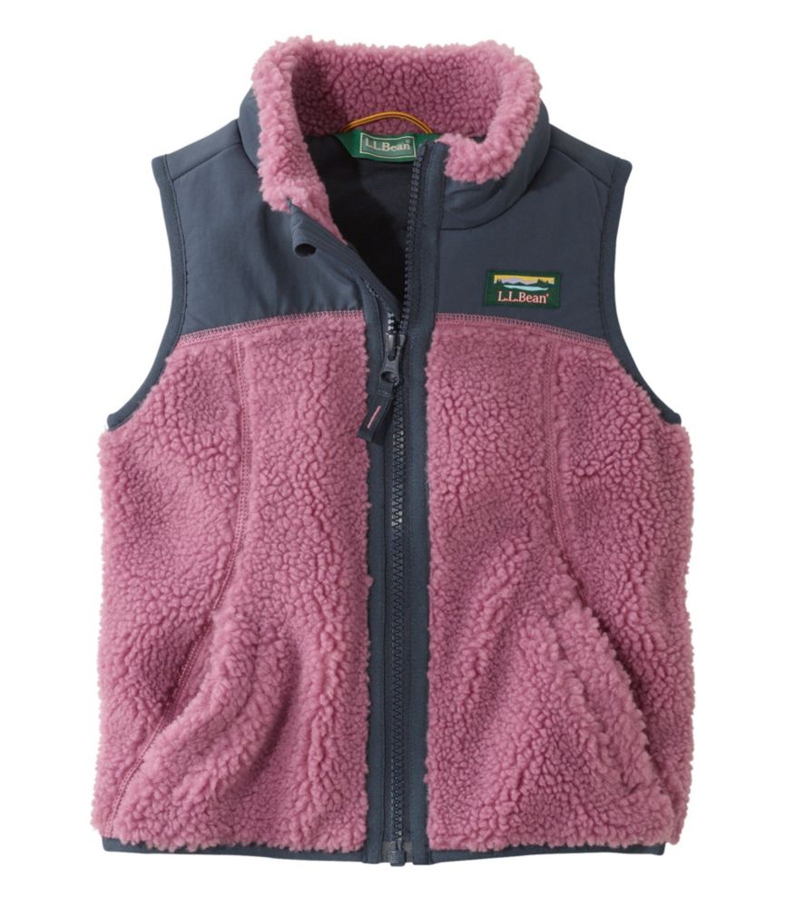 Infants'and Toddlers' Sherpa Fleece Vest Toddler & Baby at L.L.Bean