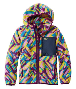 Kids' Retro Mountain Classic Fleece Jacket, Print