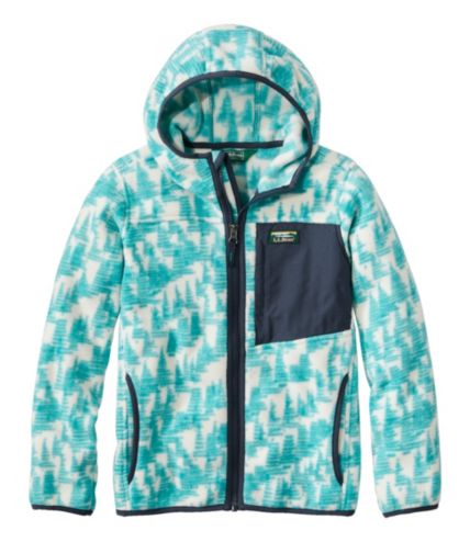 Kids' Retro Mountain Classic Fleece Jacket, Print - L.L.Bean