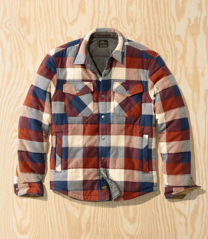 Men's L.L.Bean x Todd Snyder Quilted Flannel Shirt | Shirts at L.L.Bean