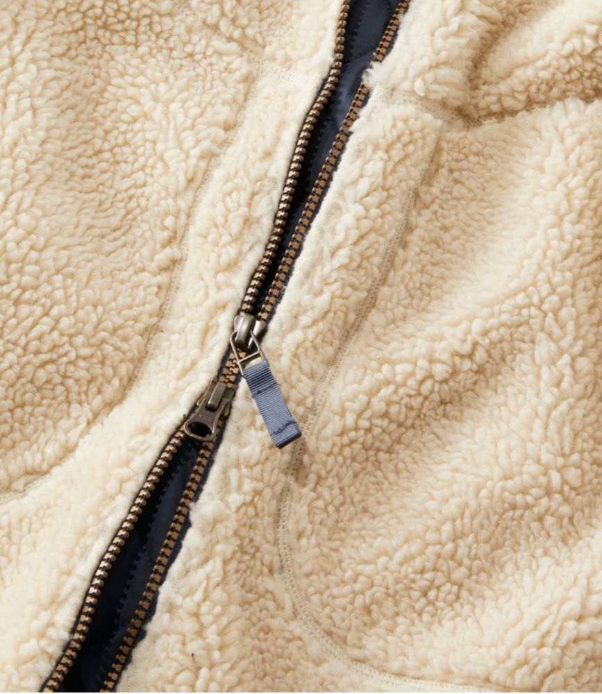 Women's Mountain Pile Fleece Coat, Alloy Gray, small image number 4