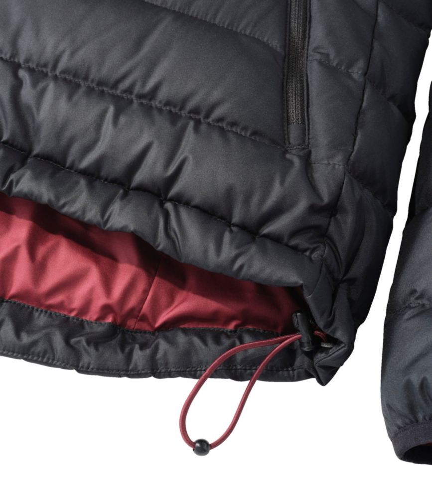 Women's Bean's Down Hooded Jacket, Dark Pine, small image number 8