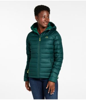 Women's Bean's Down Hooded Jacket