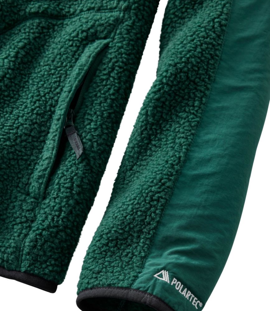 Women's Mountain Pro Polartec Fleece Jacket, Black Forest Green, small image number 6