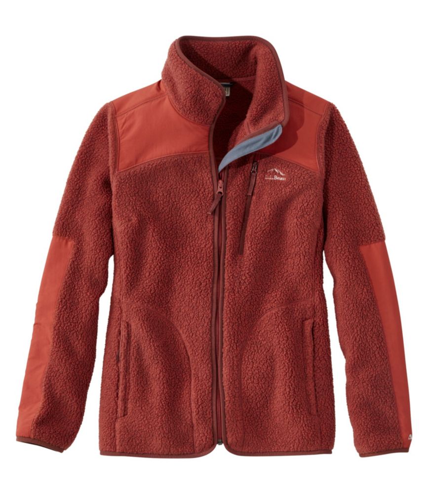 Women's Mountain Pro Polartec Fleece Jacket, Rust Orange, small image number 1