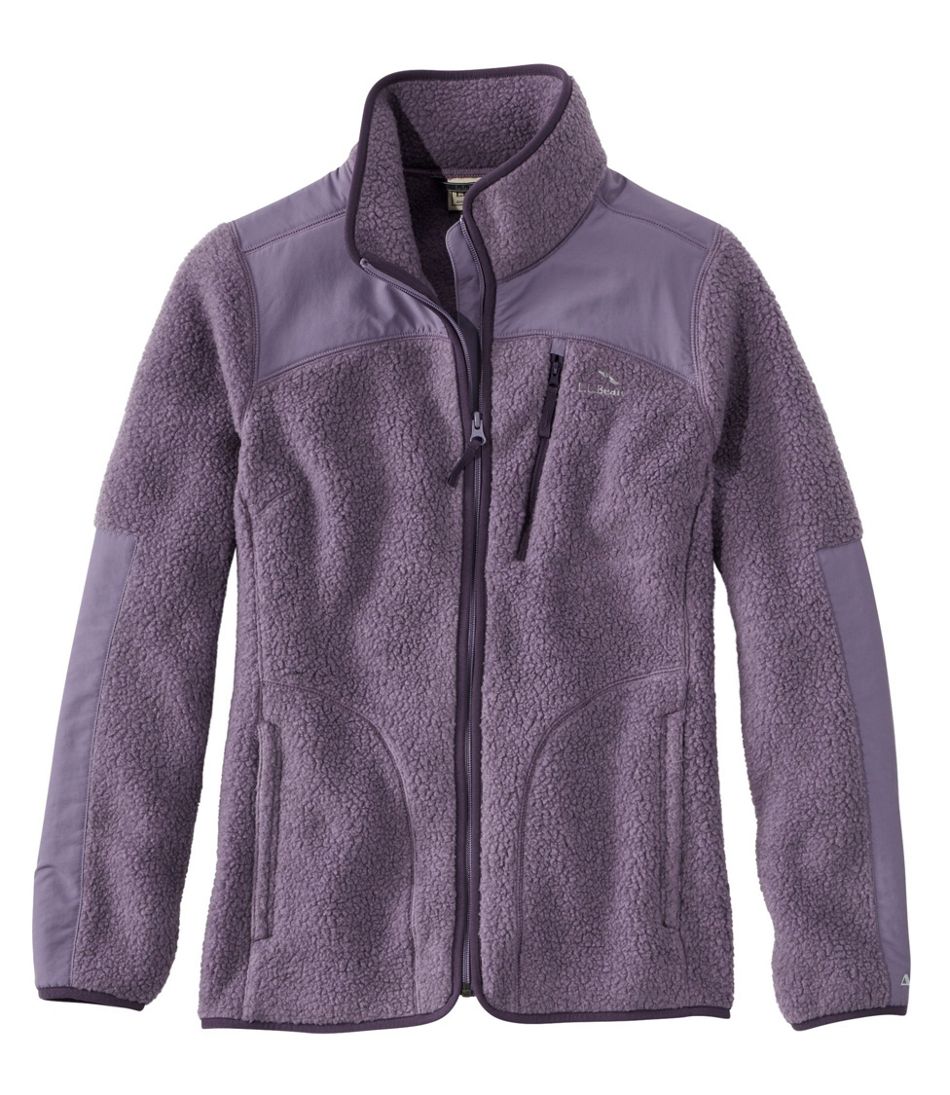 Women's Mountain Pro Polartec Fleece Jacket Muted Purple XXS, Fleece/Nylon | L.L.Bean