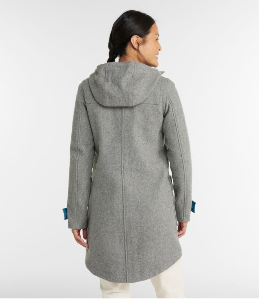 Women's Bean's West End Wool Coat, Graystone, small image number 3