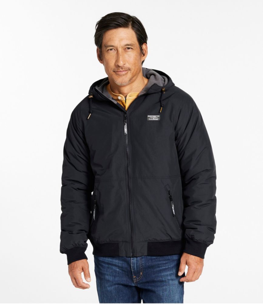 Men's Insulated 3-Season Bomber Hooded Jacket | Insulated Jackets at L.L.Bean