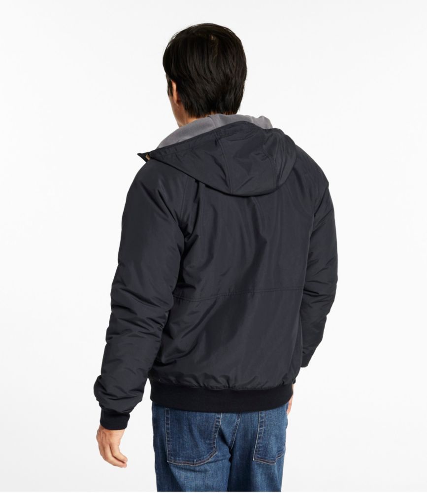 Men's Insulated 3-Season Bomber Hooded Jacket | Insulated Jackets at L.L.Bean