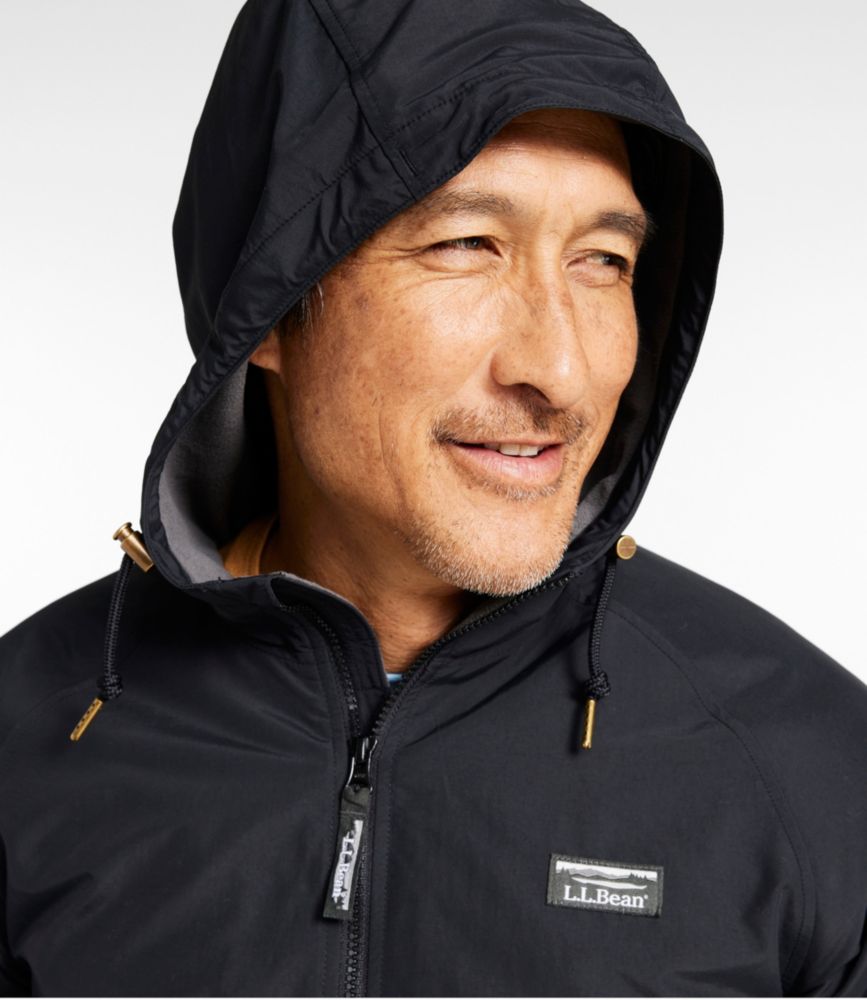 Men's Insulated 3-Season Bomber Hooded Jacket