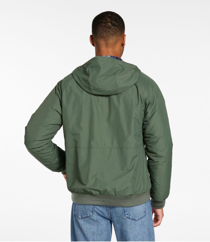 Men's Insulated 3-Season Bomber Hooded Jacket | Insulated Jackets at L.L.Bean