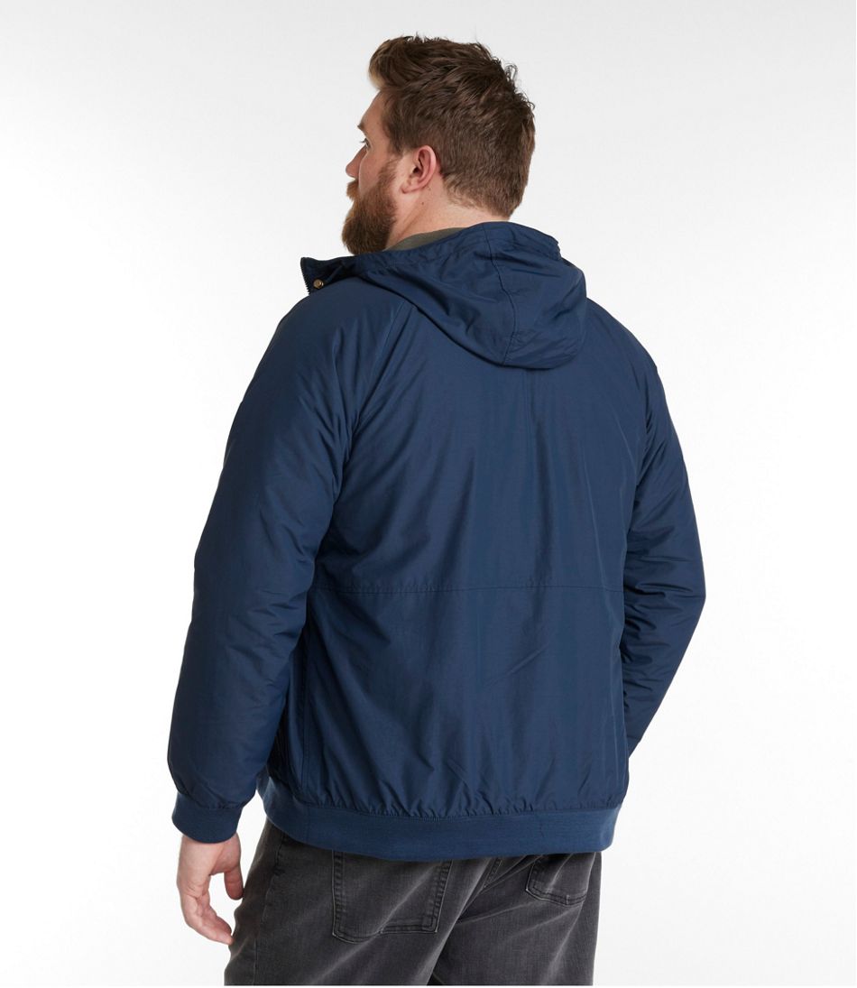 Men's Insulated 3-Season Bomber Hooded Jacket | Insulated Jackets