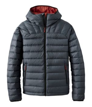 Men's Bean's Down Hooded Jacket