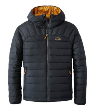 Men's Bean's Down Hooded Jacket