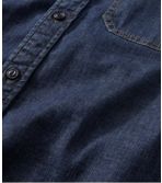 Men's BeanFlex Denim Shirt, Traditional Untucked Fit