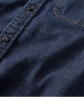 Men's BeanFlex® Denim Shirt, Traditional Untucked Fit