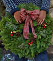 Tartan Wreath, One Color, small image number 3