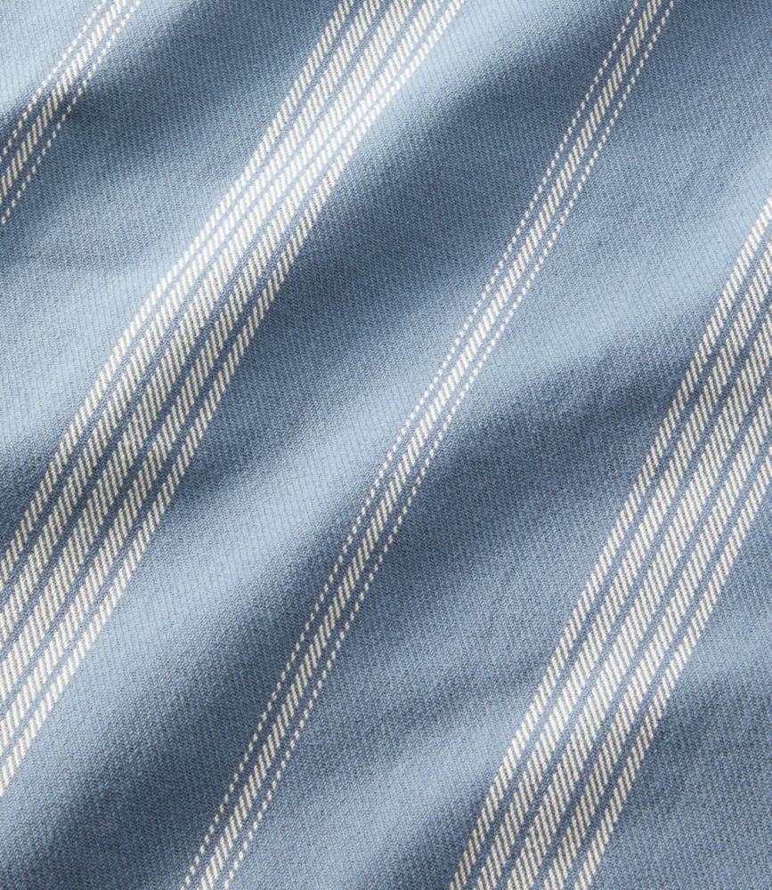 Organic Cotton Blanket, Stripe, Natural/Barley, small image number 2