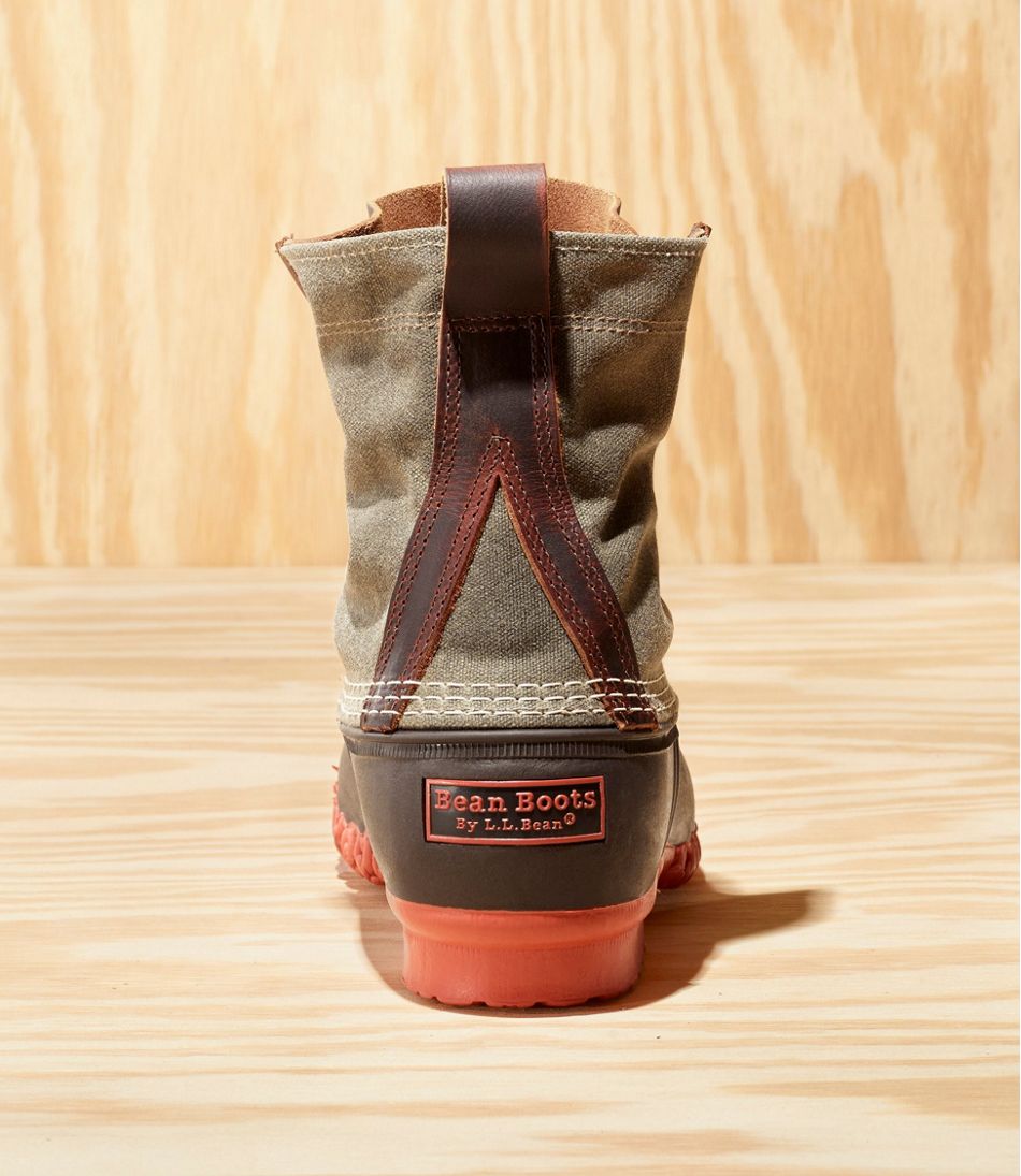 Men's L.L.Bean x Todd Snyder Bean Boots, Waxed Canvas | Boots at L.L.Bean