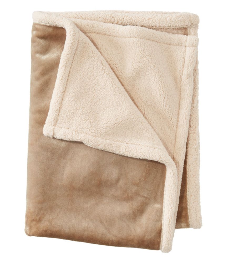 Ll bean fleece throw new arrivals