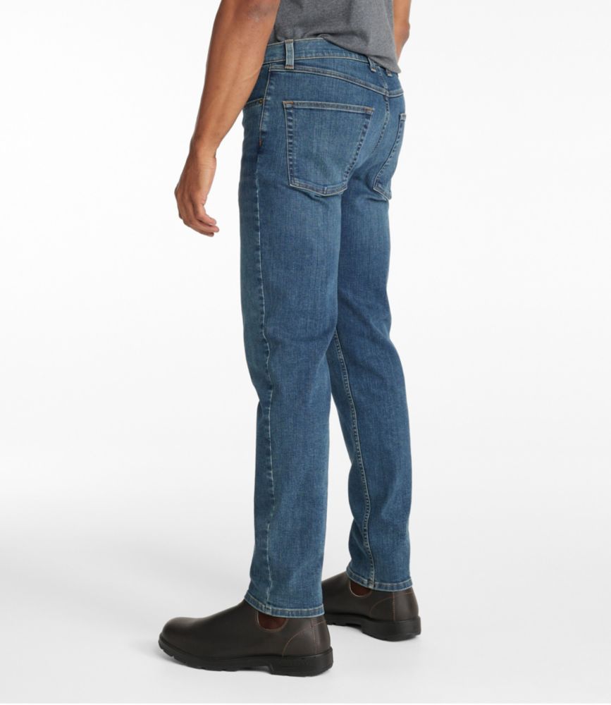 Men's BeanFlex® Jeans, Slim Fit, Straight Leg, Dark Vintage, small image number 4