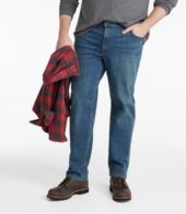 Men's BeanFlex® Jeans, Standard Athletic Fit, Straight Leg at L.L. Bean