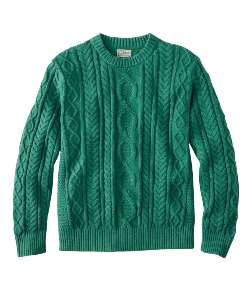 Men's Bean's Heritage Soft Cotton Fisherman Sweater