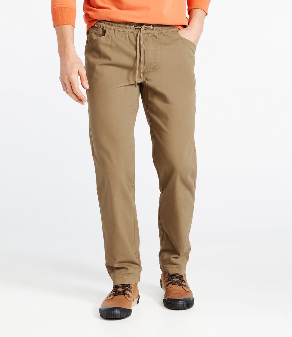 Men's BeanFlex® Canvas Pants, Pull-On, Standard Fit, Straight Leg at L.L.  Bean