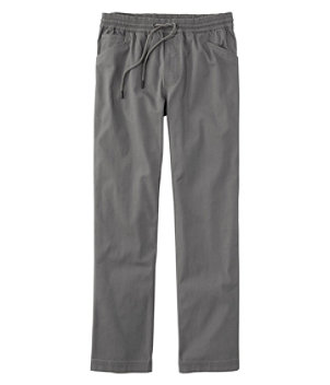 Men's BeanFlex Canvas Pants, Pull-On, Standard Fit, Straight Leg