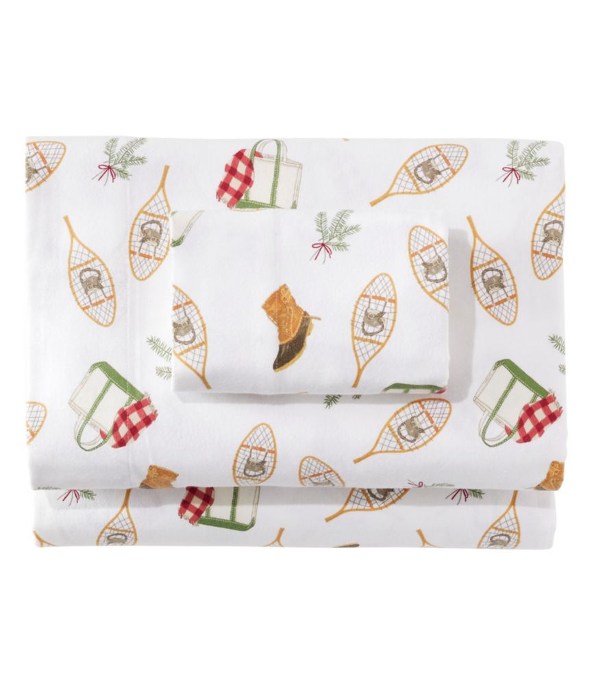 Sara Fitz™ Winter Print Flannel Sheet Collection, , small image number 1