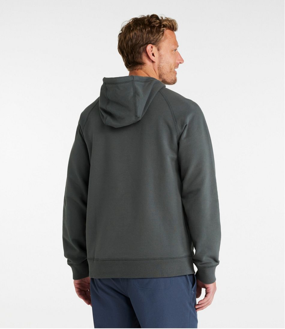 L.L.Bean Men's Beans Camp Graphic Hoodie in Carbon Navy at Nordstrom, Size Medium