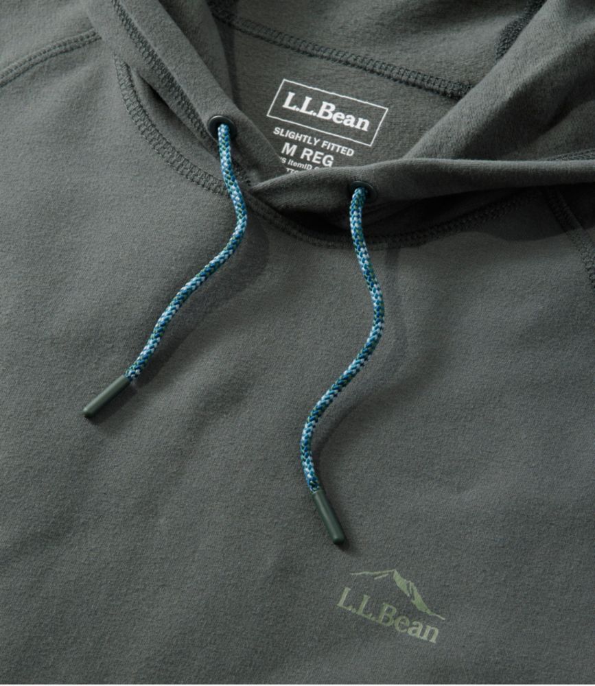 Men's Bean's Comfort Camp Hoodie, Carbon Navy, small image number 6