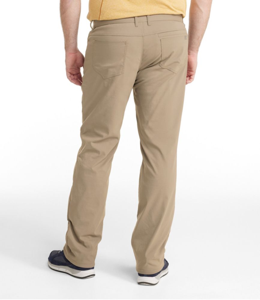 Men's VentureStretch Five-Pocket Pants, Standard Fit, Lined, Dark Driftwood, small image number 5